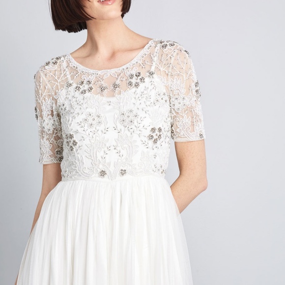 Modcloth Everlasting Romance Maxi Wedding Dress - Picture 4 of 5